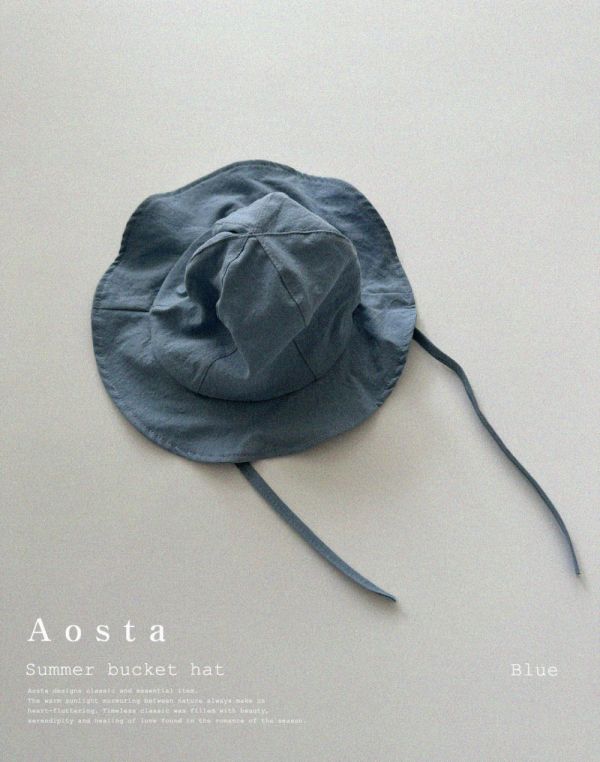 Aosta｜夏·百搭綁帶遮陽帽 