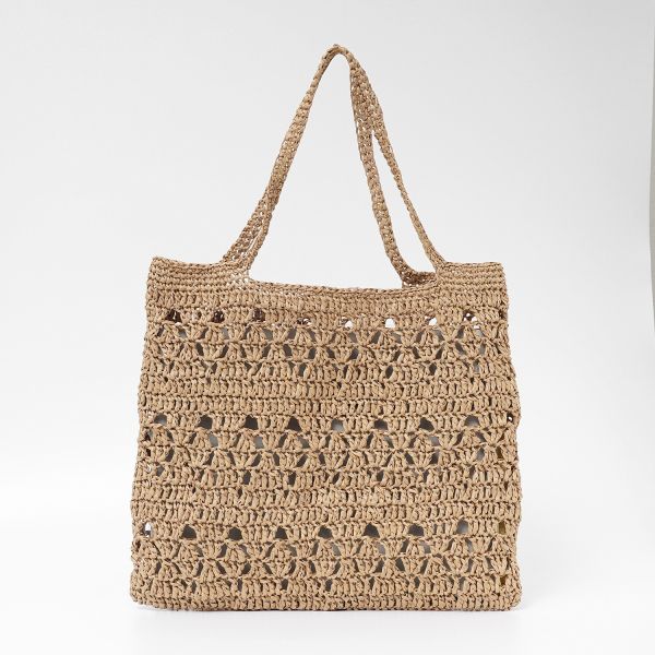 材料包 ☽ Hara Wool 日本原裝 鏤空花紋紙線提袋 