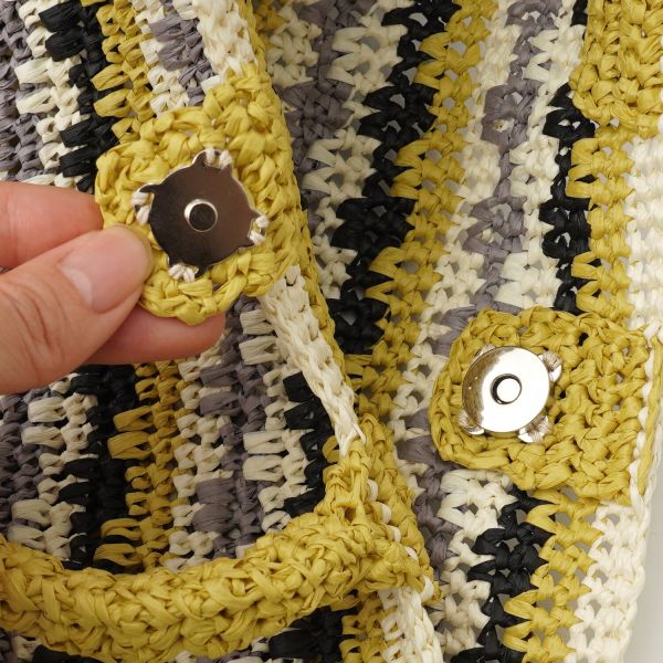材料包 ☽ Hara Wool 日本原裝 4色橫條配色紙線包 