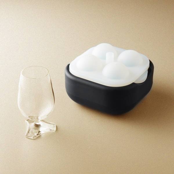 POLAR ICE 極地冰球 2.0 品酌組 - (四入冰球+杯兩件組) 杯子、酒杯、玻璃杯、三足品飲杯