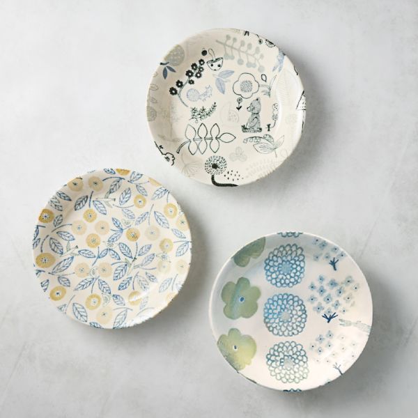 日本美濃燒 - 輕量咖哩盤 - 3件組(21.7cm) 咖哩盤,深盤,湯盤,陶瓷餐具