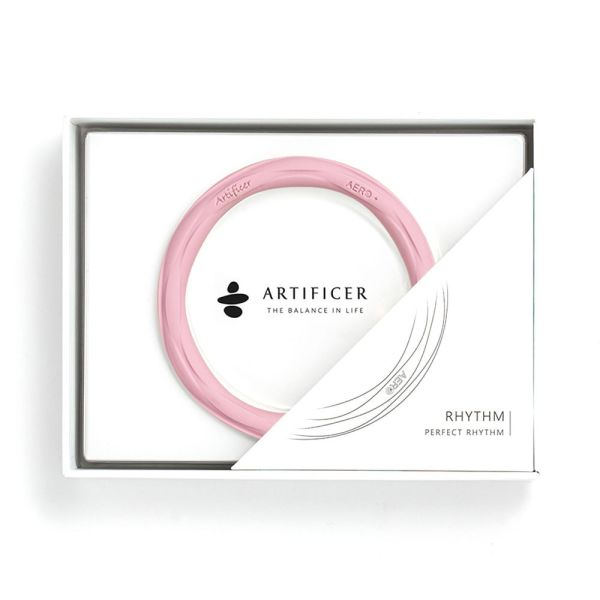 Artificer - Rhythm 運動手環 - 粉紅 手環,飾品,天然礦物,健康,設計,生物電流,負離子,遠紅外線,安全,專利