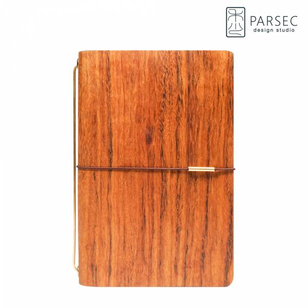 PARSEC｜樹革柚木手帳 環保皮革,樹革,自然,手工,台灣製