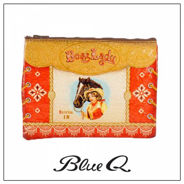 Blue Q 拉鍊袋 - Boss Lady 大女人 收納袋,米袋,環保,創意,設計,再生,公益
