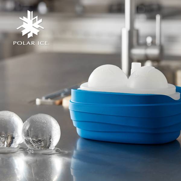 POLAR ICE 極地冰盒 - 極地動物系列 (南極藍) 製冰盒、冰盒、冰球