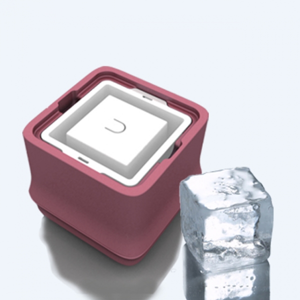 POLAR ICE 極地冰盒 - 方竹系列 粉色 (正方形冰) 製冰盒、冰盒、冰球