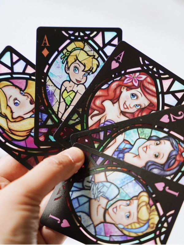 日本透明撲克牌 5款可選：龍貓/哆啦a夢/神隱少女/角落生物 