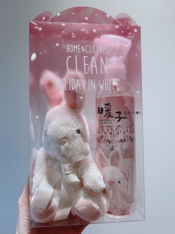 日本製 絕版款抗菌除臭香水噴霧 附兔子玩偶鑰匙圈組2件組 