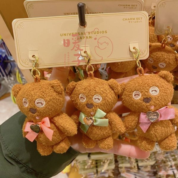日本環球影城  乾燥玫瑰色史奴比 / 提姆熊 / 恐怖熊 冬季暖手絕版系列 