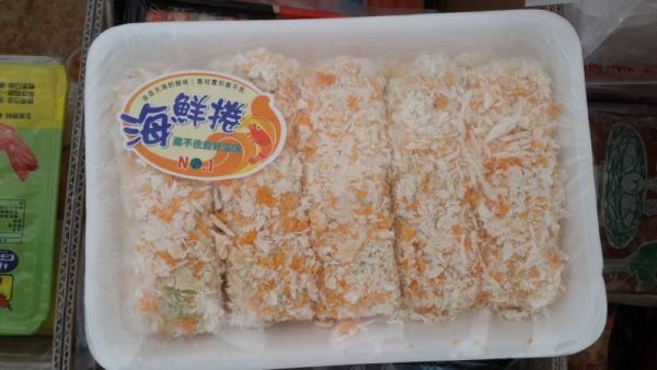 鮮蝦脆皮海鮮卷  每盒5條入/350g 
