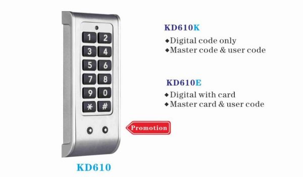 KD610電子數位密碼鎖 