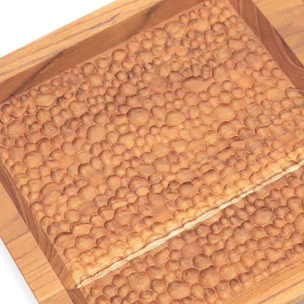 天然柚木咖啡盤(30x20cm)-波點款/條紋款 柚木,廚房,餐具,筷子,環保