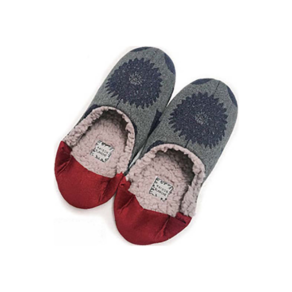 MaisonBlanche-日本製花卉搖粒絨男女室內拖鞋-共8色 