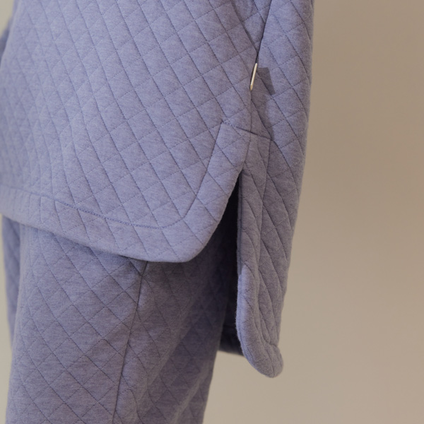 MIT有機棉鋪棉格紋運動風套裝-共2色 