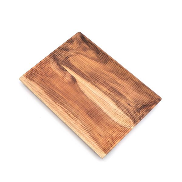 天然柚木厚底方型托盤-波點款/條紋款 柚木,廚房,餐具,木盤