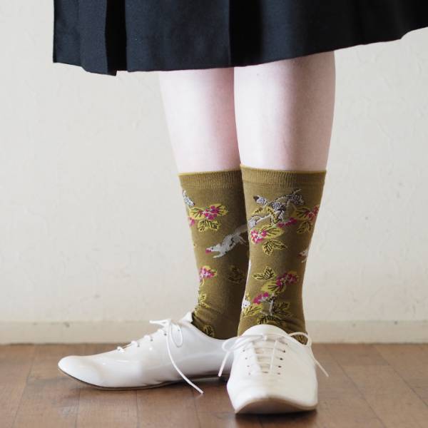 羊毛混紡長襪(日本製)共12色 