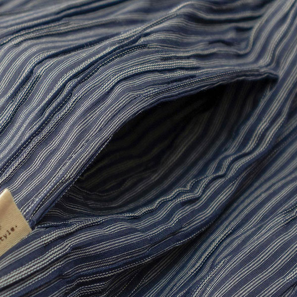 皺皺棉寬版短褲(出芽款)-青瓷藍 