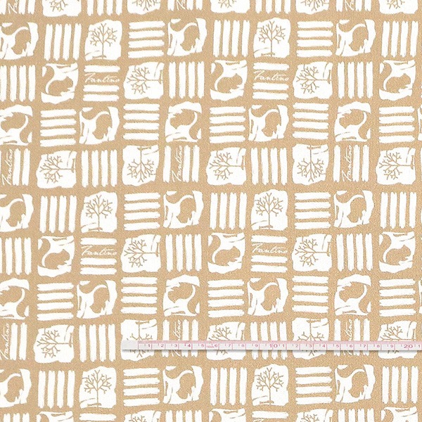 棉麻布料(解密古王國)-焦糖咖  布,台灣設計,台灣製造,手工藝,布料,文創設計,刺蝟,手作,居家良品,棉麻,布料,服裝輔料,diy,手工製作,手工材料