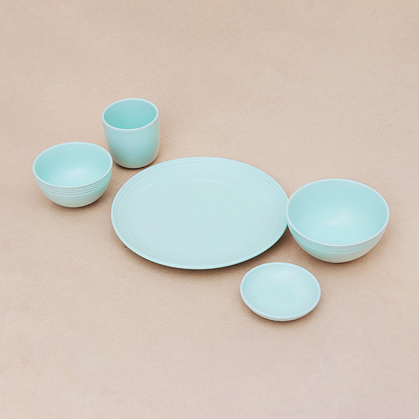 天然瓷土美器-餐盤(湖水綠) 柚木,廚房,餐具,筷子,環保