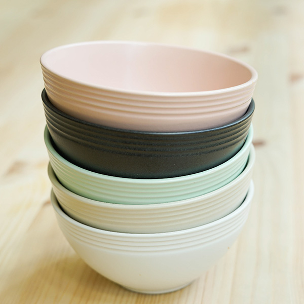 天然瓷土美器-碗(粉) 柚木,廚房,餐具,筷子,環保