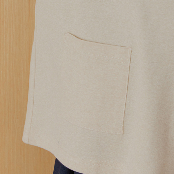 MIT有機棉慵懶風口袋短袖上衣-共4色 