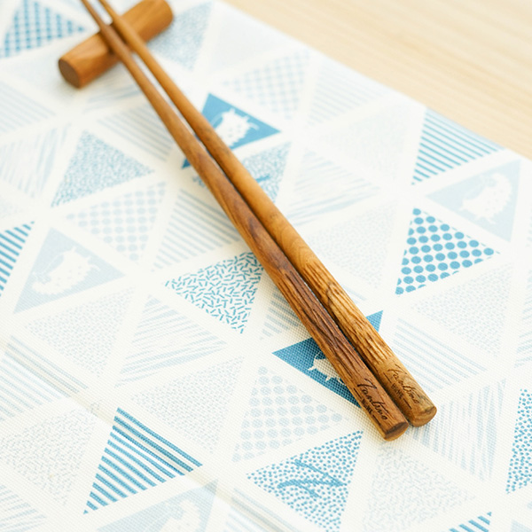天然柚木筷子-波點款/條紋款 柚木,廚房,餐具,筷子,環保