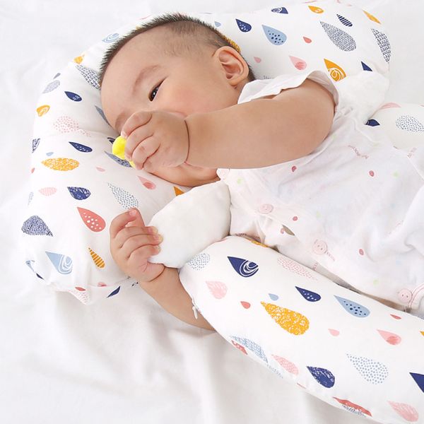 嬰兒安撫枕 PlayByPlay,玩生活,嬰兒安撫枕,安撫枕,寶寶枕頭,定型枕 嬰兒枕頭,安撫定型枕,防驚嚇,矯正頭型,100%純棉,四季通用,側睡枕