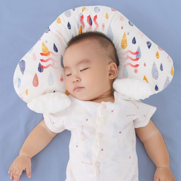 嬰兒安撫枕 PlayByPlay,玩生活,嬰兒安撫枕,安撫枕,寶寶枕頭,定型枕 嬰兒枕頭,安撫定型枕,防驚嚇,矯正頭型,100%純棉,四季通用,側睡枕