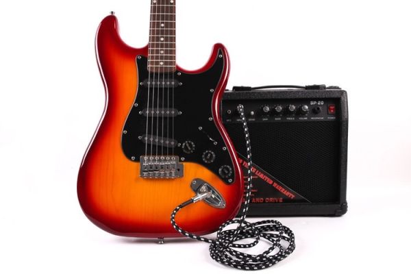 Guitar cable 吉他/貝斯 樂器專用黑白編織導線 3M長 (L對直頭） 電吉他 吉他 鋼琴 樂器 導線 木吉他 烏克麗麗 音樂