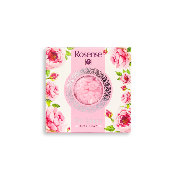 【Rosense】玫瑰精油香氛皂 110g｜溫和潔淨、滋潤柔膚、保濕提亮 