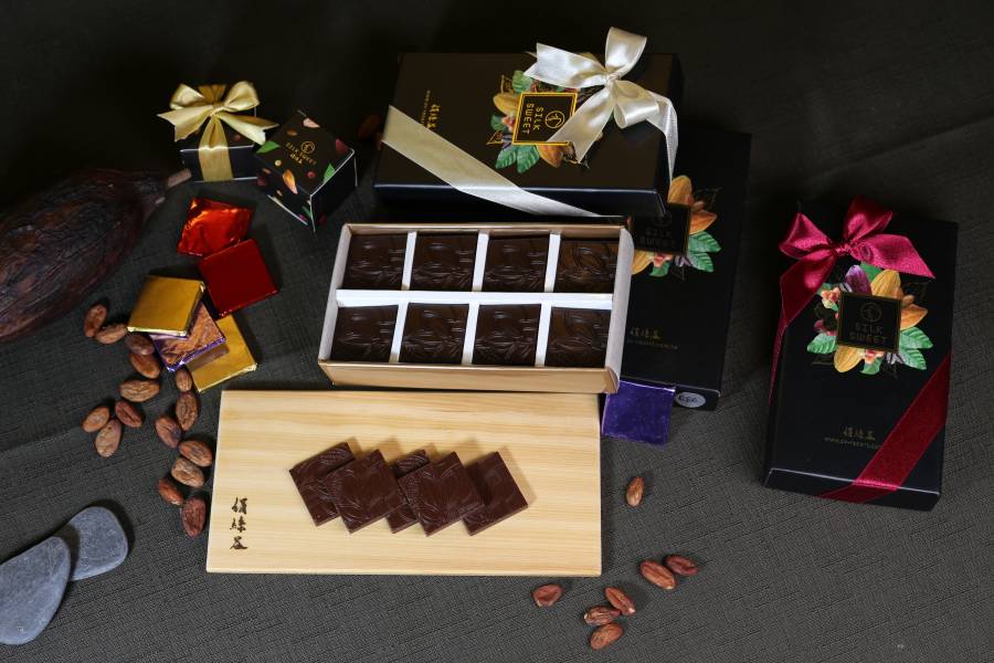 頂級薄片黑巧克力禮盒 