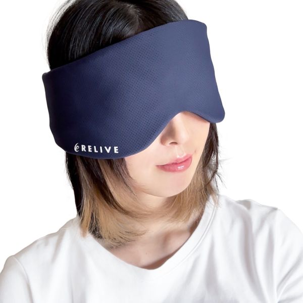 R-黑電氣印花抗多功能舒眠眼罩 