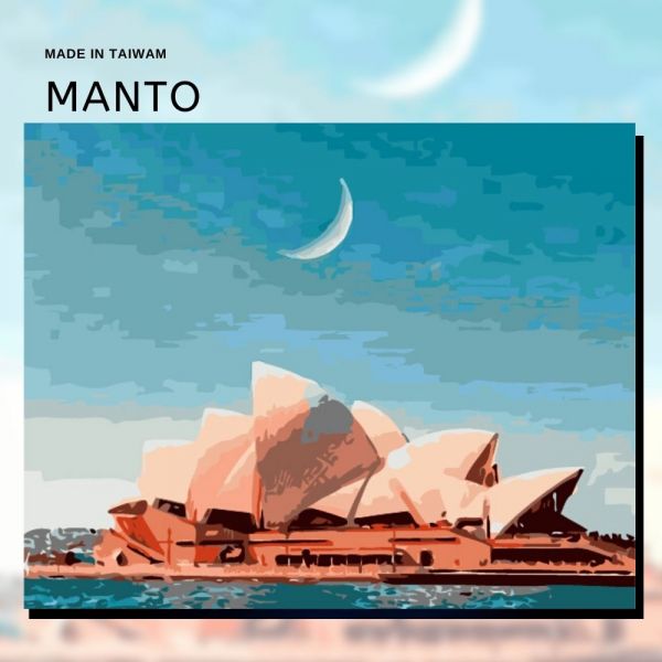 Hello!雪梨｜MANTO創意數字油畫(4050) 雪梨,風景畫,數字油畫,manto,數字畫