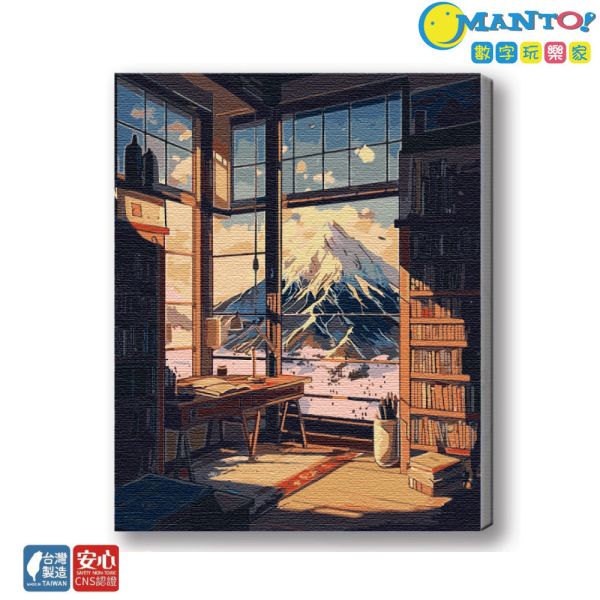 雪山書房｜MANTO創意數字油畫(4050) 日本,風景畫,數字油畫,manto,數字畫