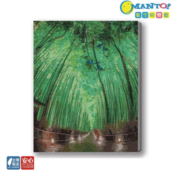 嵐山花燈｜MANTO創意數字油畫(4050) 嵐山,風景畫,數字油畫,manto,數字畫