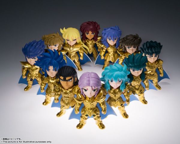 BANDAI 盒玩 TAMASHII NATIONS BOX 聖鬥士星矢 ARTlized 集結 最強的黃金聖鬥士 一中盒12入販售