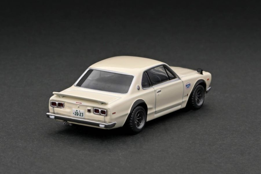 TARMAC WORKS 1/64 日產Nissan Skyline 2000 GT-R (KPGC10) Ivory