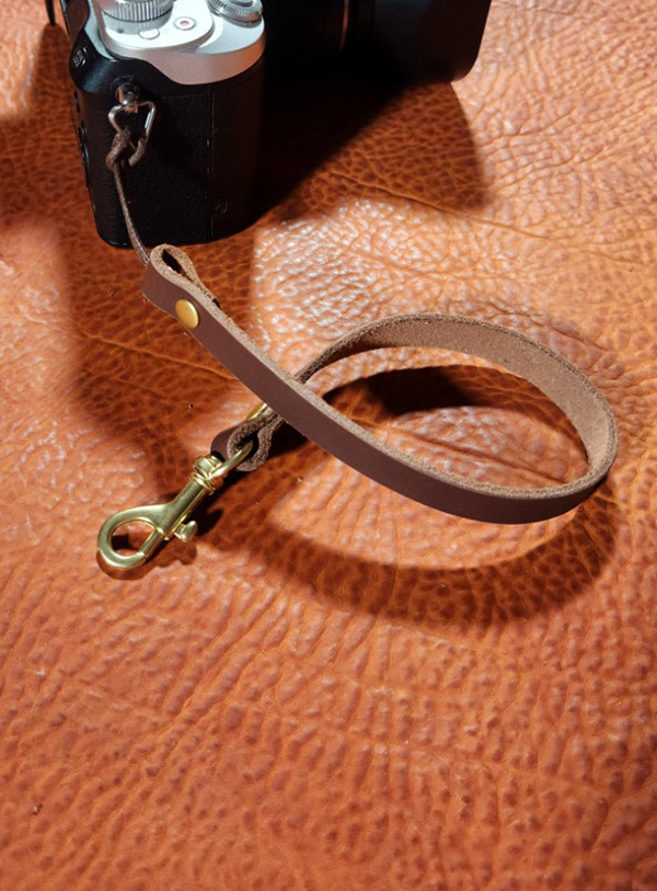 皮革安全繩 leather tailored safety tether strap 