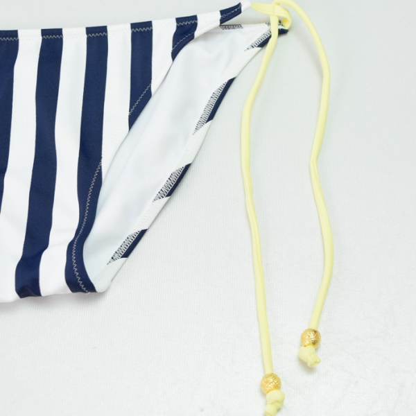 馬卡龍系蕾絲ｘ條紋 比基尼 比基尼,泳裝,渡假,日本製,泳池