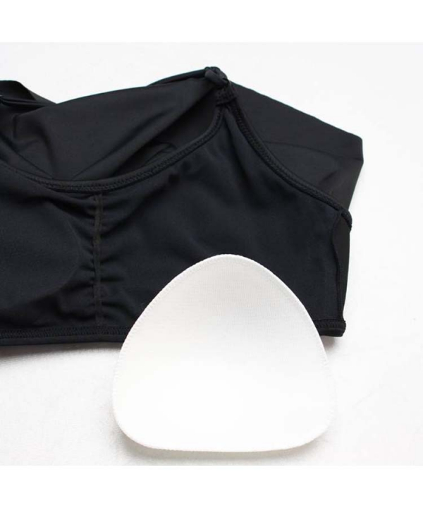 【漾著泳裝】Solid×Chicbird修飾胸前海鳥比基尼(黑色) 比基尼,泳裝,渡假,日本製