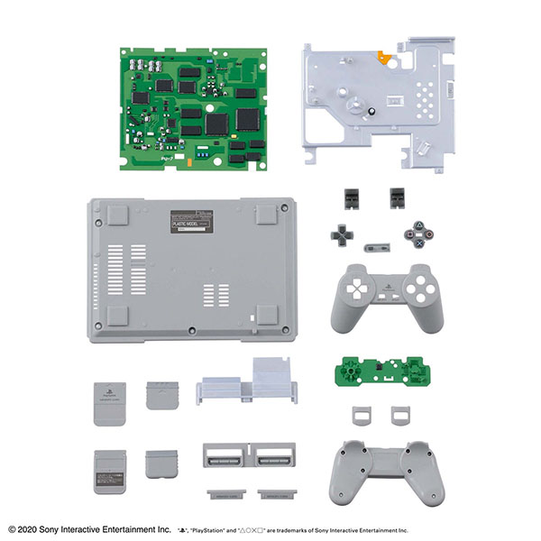 BANDAI 萬代 | BEST HIT CHRONICLE 2/5 "PlayStation" (SCPH-1000) 主機模型 | 組裝模型  