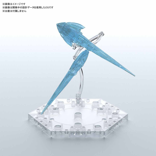 BANDAI 萬代 Figure-rise Effect噴射特效零件組(透明藍) 組裝模型  