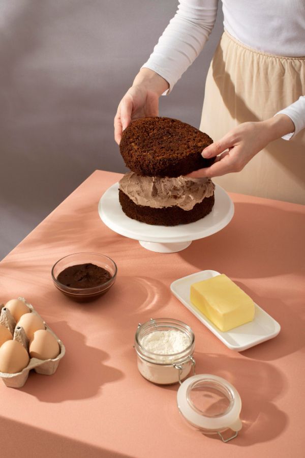 【烘焙課程】可可戚風蛋糕 DIY 