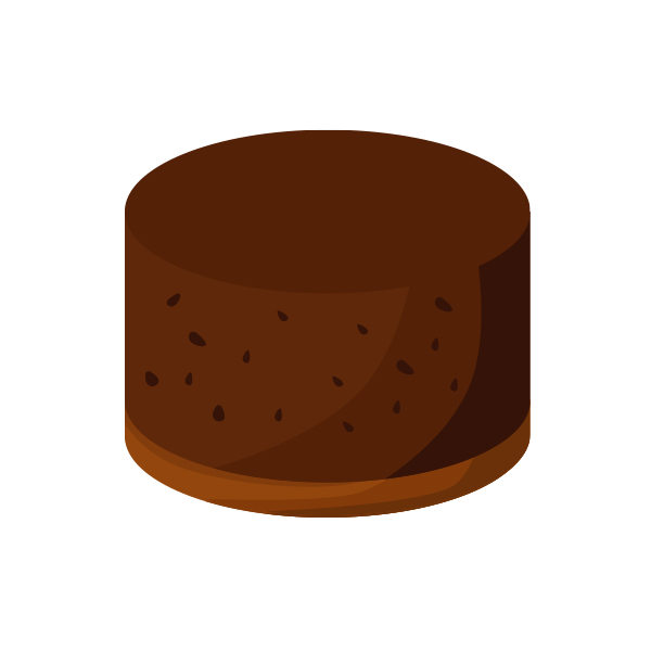 蛋糕體 - 巧克力 