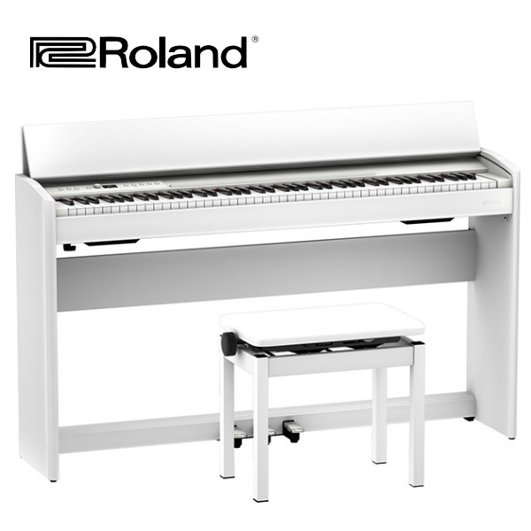 Roland F701 電鋼琴 白色 附可調整高度鋼琴椅【兩年保固】 f701,roland f701,FP30x,FP-30x,fp30,roland fp30,roland fp-30x