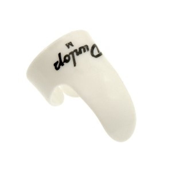 Dunlop 手指套 Pick（一組三個）White Plastic Fingerpicks 9011R/9011-R】 