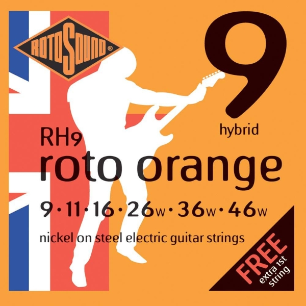 ROTOSOUND RH9 電吉他弦 (09-46)【英國製/吉他弦/RH-9】 