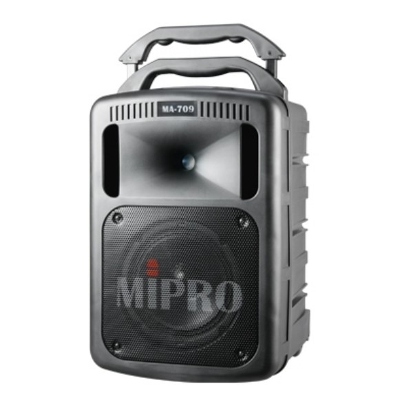 Mipro MA709 豪華型手提式無線擴音機 附攜行袋 錄音功能 PA喇叭 MA-709 附兩支無線麥克風 