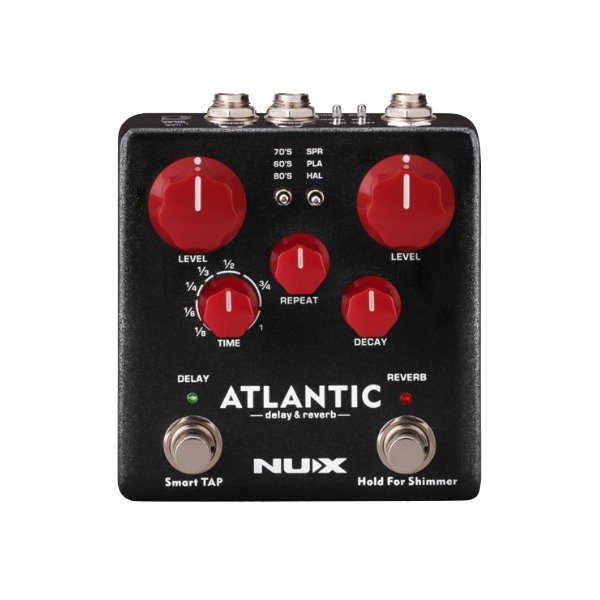 NUX Atlantic Delay & Reverb 延遲 & 殘響 NDR-5 空間效果器【原廠公司貨一年保固】 