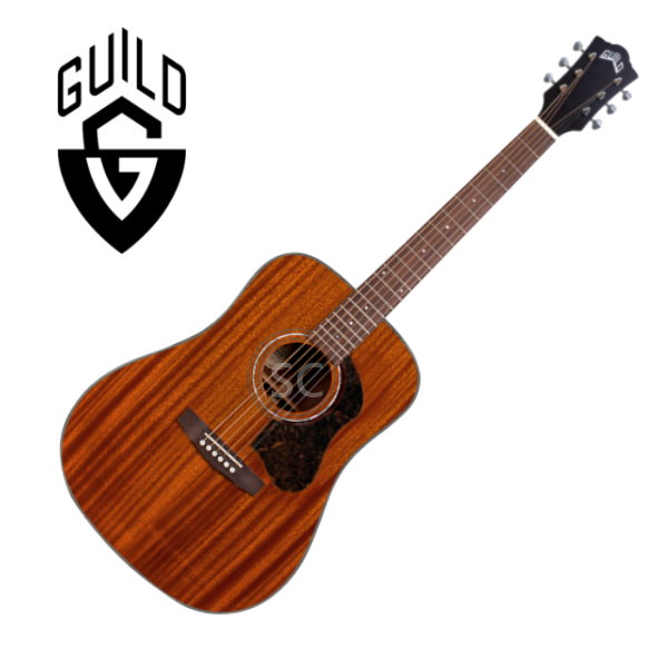 Guild 吉他 D-320 桃花心木 面單板 / 桃花心木側背板 附 Guild 吉他厚袋 D320 guild吉他